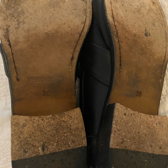 Black leather loafers - hand made in Italy - Picture 2 of 2